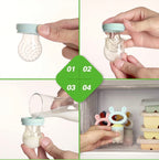 Haakaa Baby Fruit Food Feeder Pacifier Milk Frozen Set