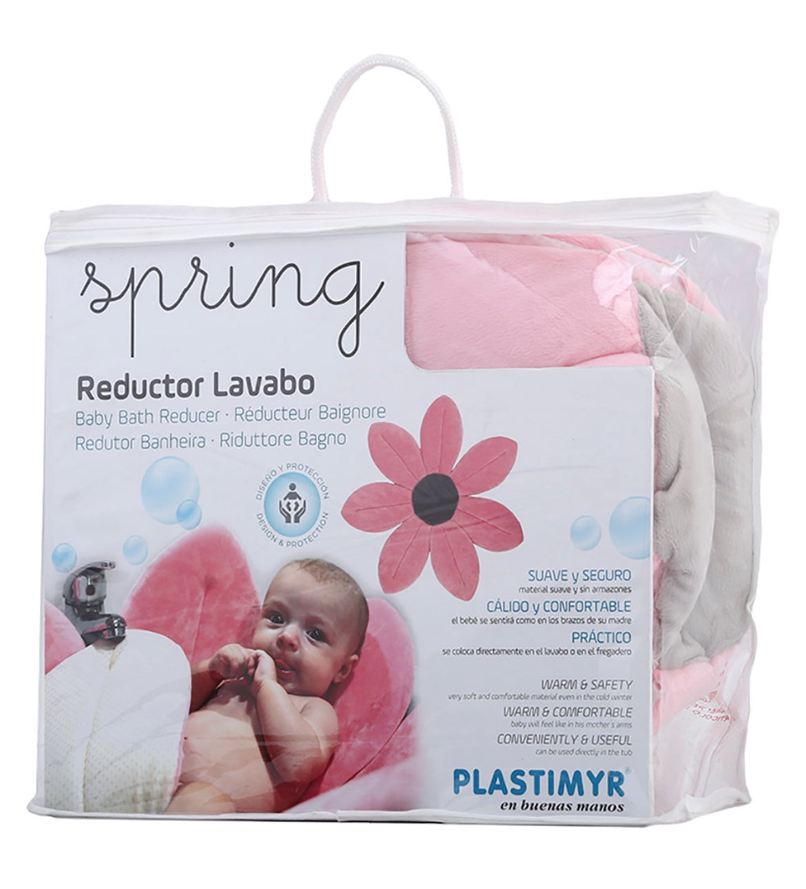 Plastimyr Baby Bath Reducer - Pink