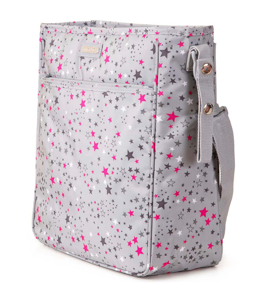 Little Story Star Diaper Bag - Grey