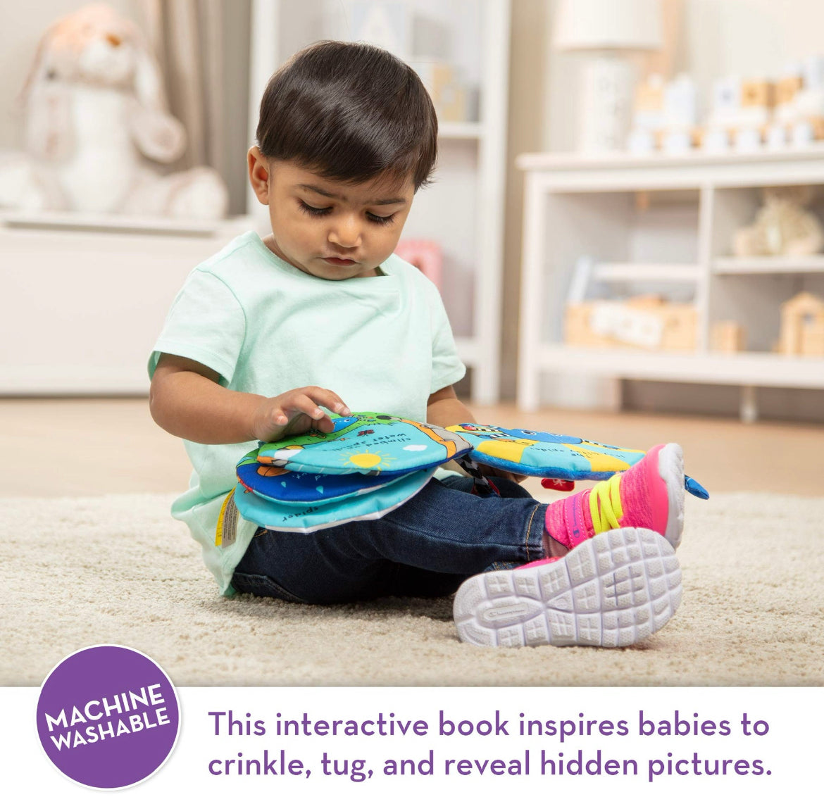 Melissa & Doug Itsy Bitsy Spider Soft Activity Book