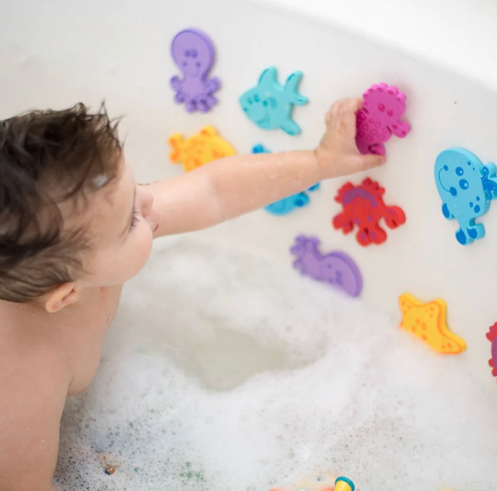 Nuby Floating Bath Animals 16 Pieces