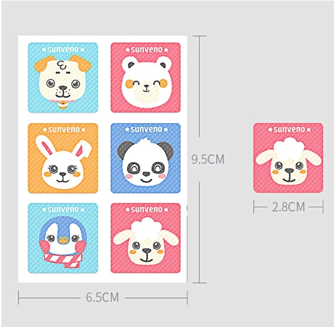 Sunveno Plant Essential Oil Mosquito Repellent Patches - 60 Pieces