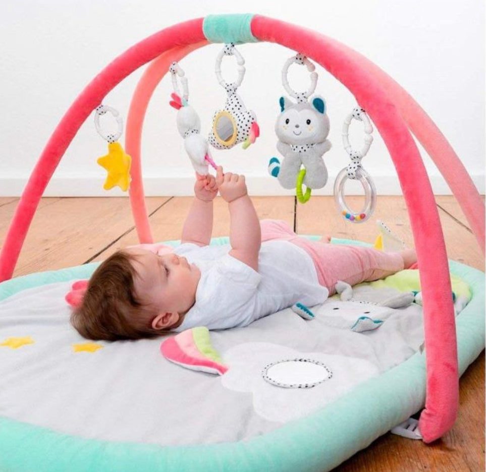 A Thousand & One Cuddles Activity Quilt - Unicorn & Cat