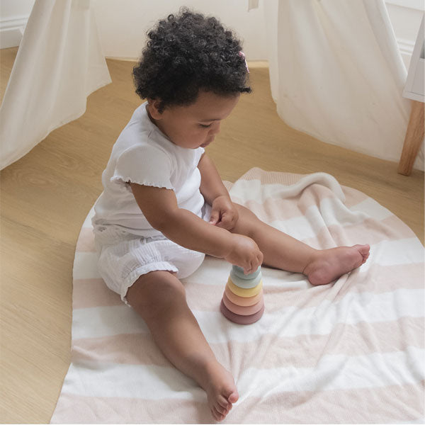 Twinkle Round Silicone Stacking Tower