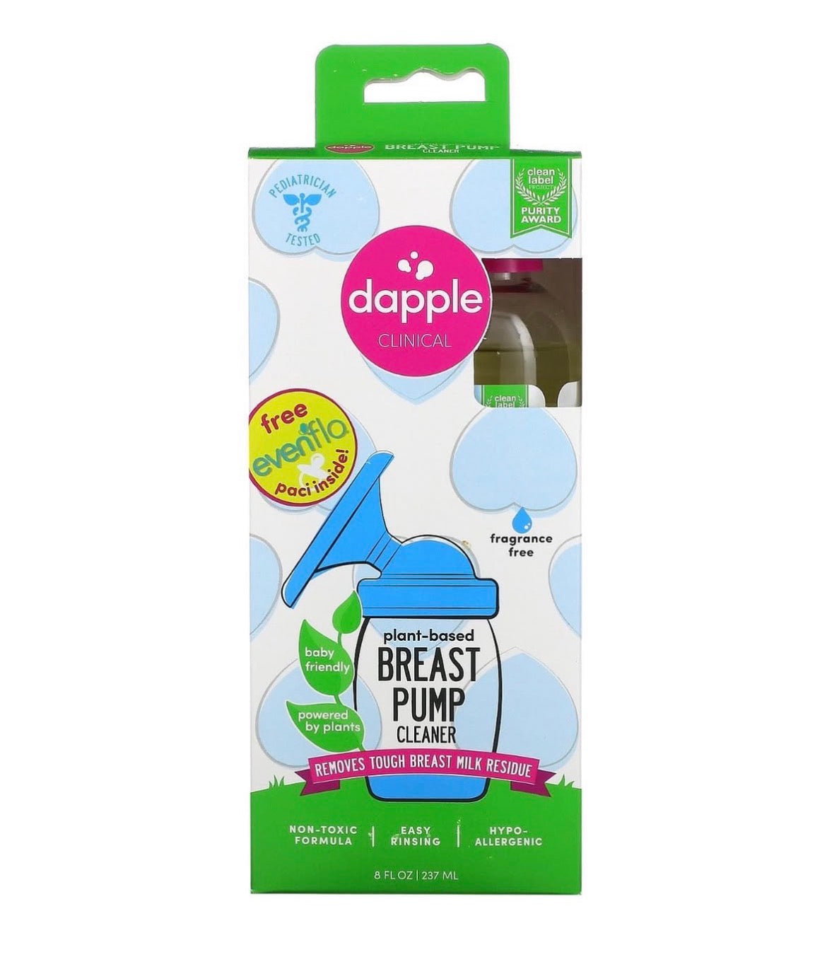 Clinical Plant Based Breast Pump Cleaner 237ml - Fragrance Free
