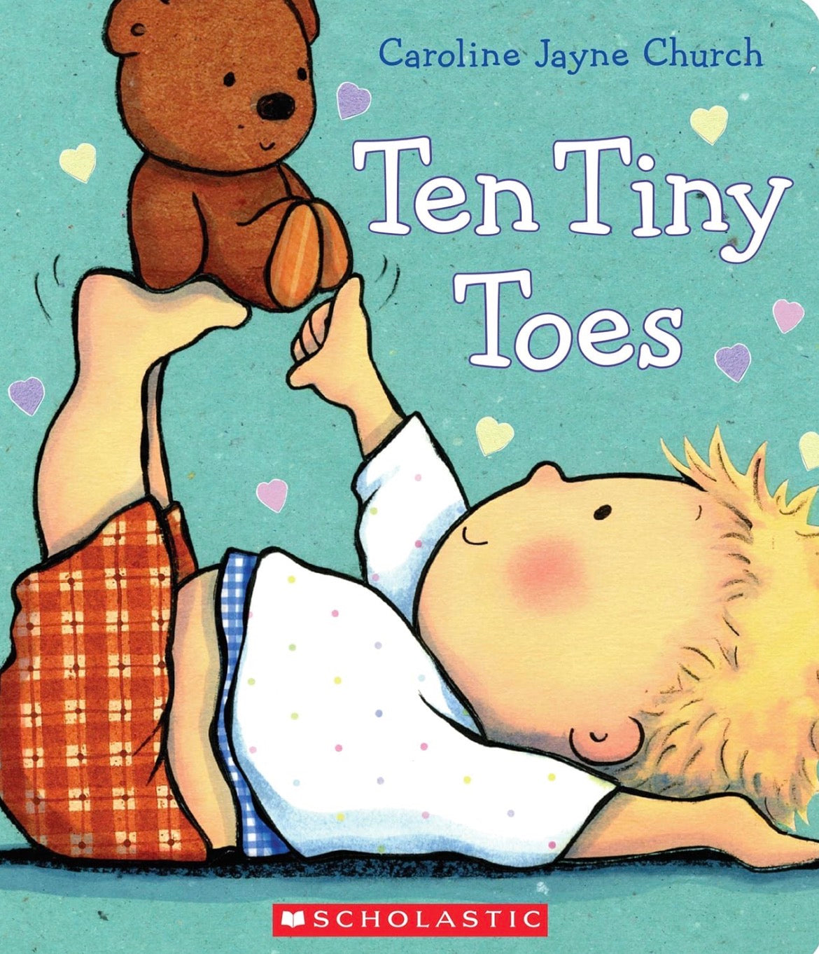 Ten Tiny Toes Story Book