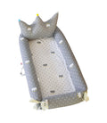 Bumble & Bird Portable Maxi Baby Nest & Lounger - Royal Grey