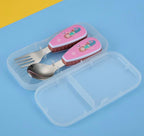 Rainbow Skool Kids Spoon & Fork Set