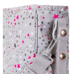Little Story Star Diaper Bag - Grey