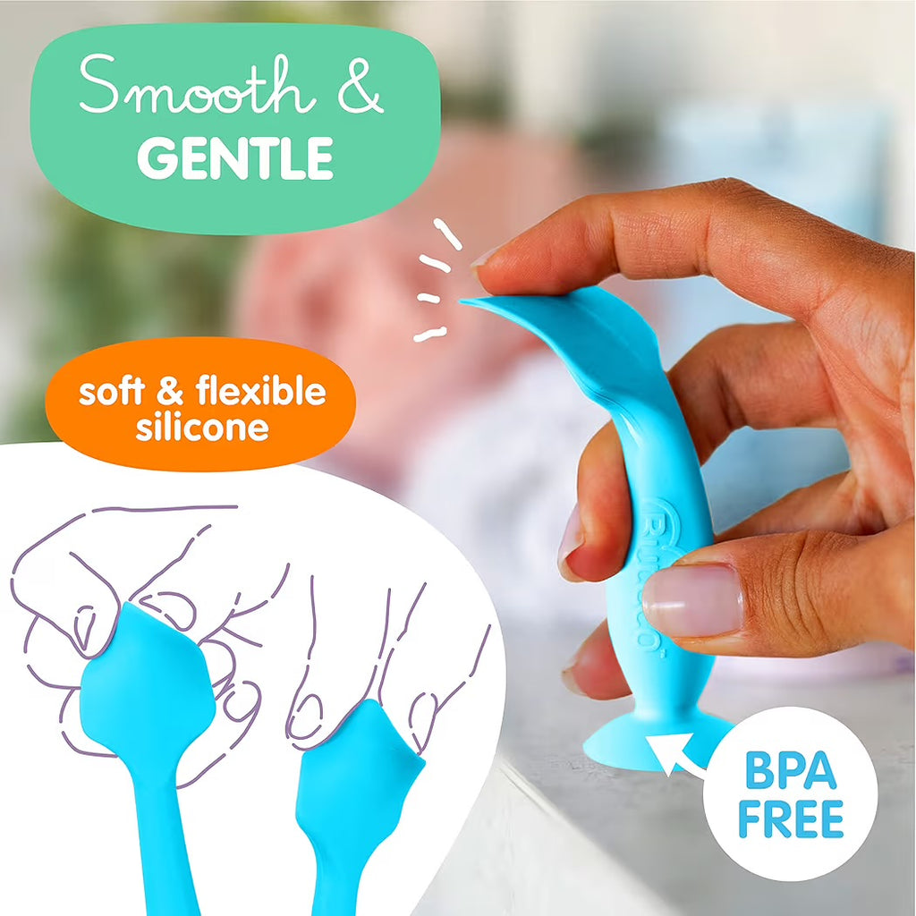 Bumco Mini Baby Diaper Cream Blue Spatula with Case