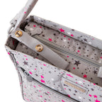 Little Story Star Diaper Bag - Grey