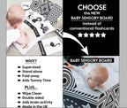 My Little Learner Black & White High Contrast Baby Sensory Fold Out Board Book