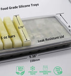 Tiny Tot Breast Milk Freezer Storage Trays - Pack of 2