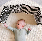 My Little Learner Black & White High Contrast Baby Sensory Fold Out Board Book