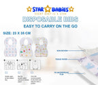 Star Babies Disposable Bibs Pack of 20