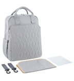 Bumble & Bird Multifunctional Diaper Backpack - Grey