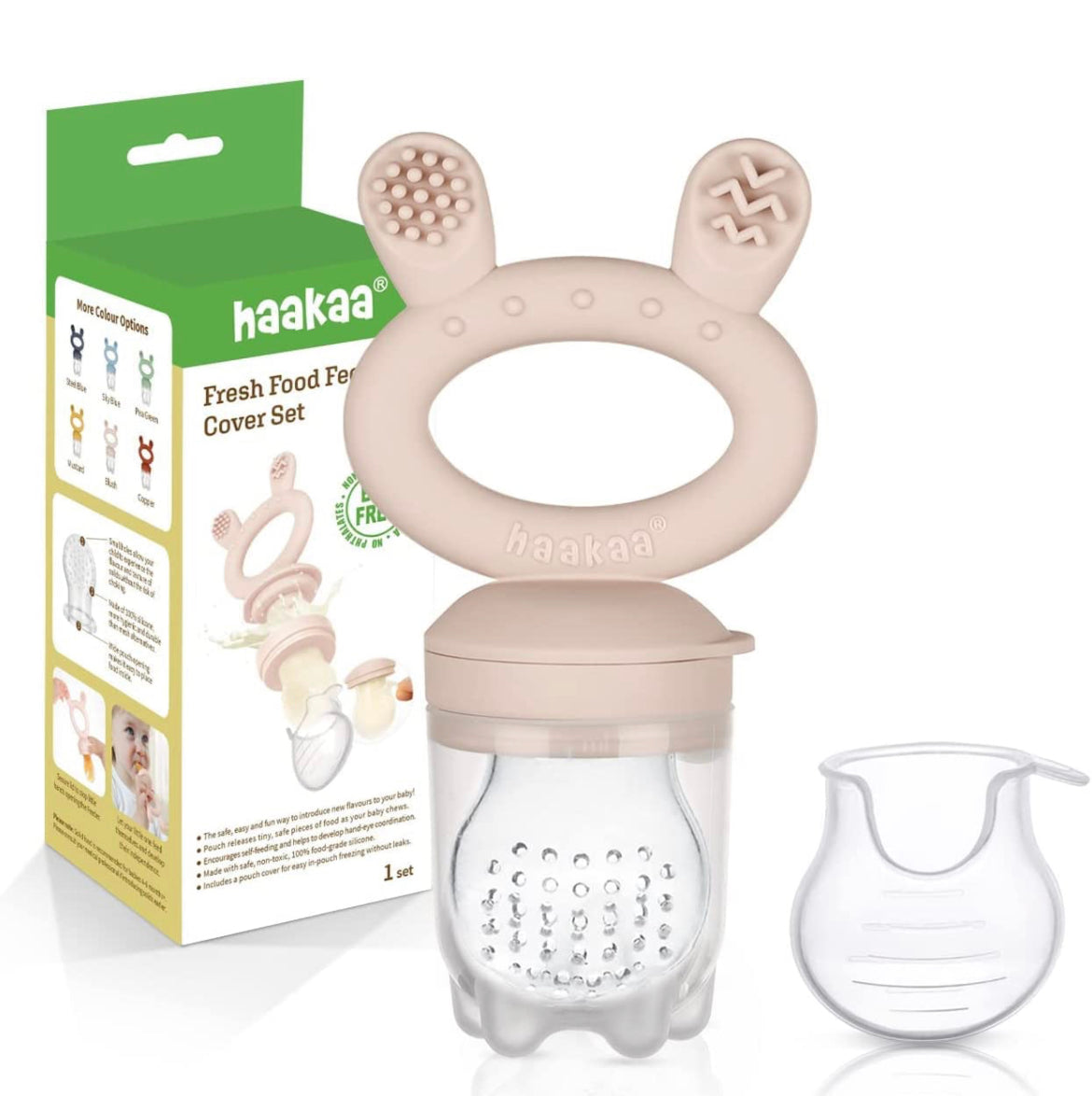 Haakaa Baby Fruit Food Feeder Pacifier Milk Frozen Set