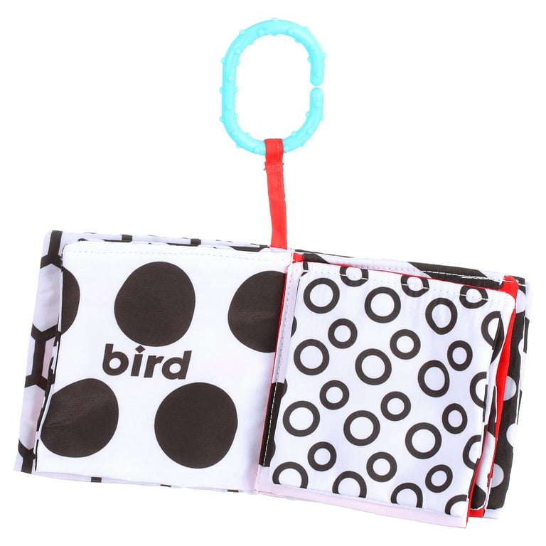 Sassy Black & White Peek a Boo Book