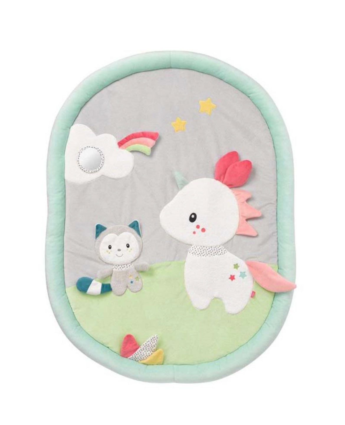 A Thousand & One Cuddles Activity Quilt - Unicorn & Cat