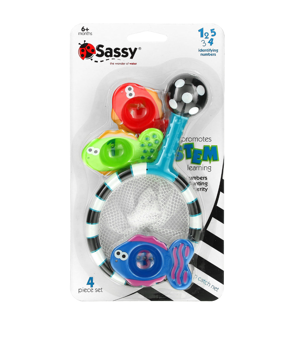 Sassy Catch `n Count Net 4 Pieces Set