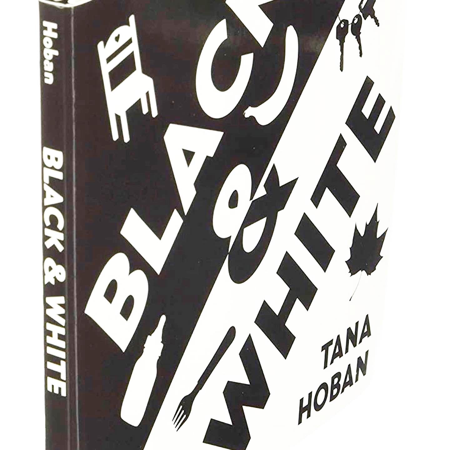 Black & White Accordion Foldout Book