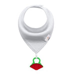 Tiny Toes Baby Bib With Teether