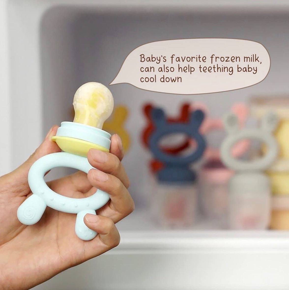 Haakaa Baby Fruit Food Feeder Pacifier Milk Frozen Set