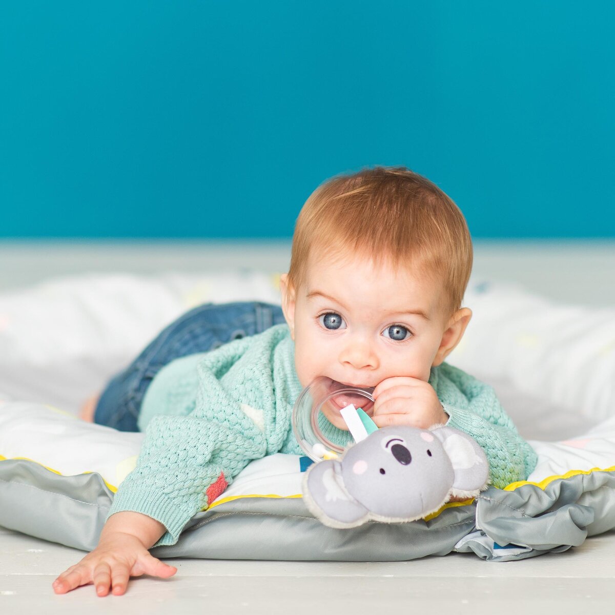 Taf Toys Soft Toy With Ring Rattle