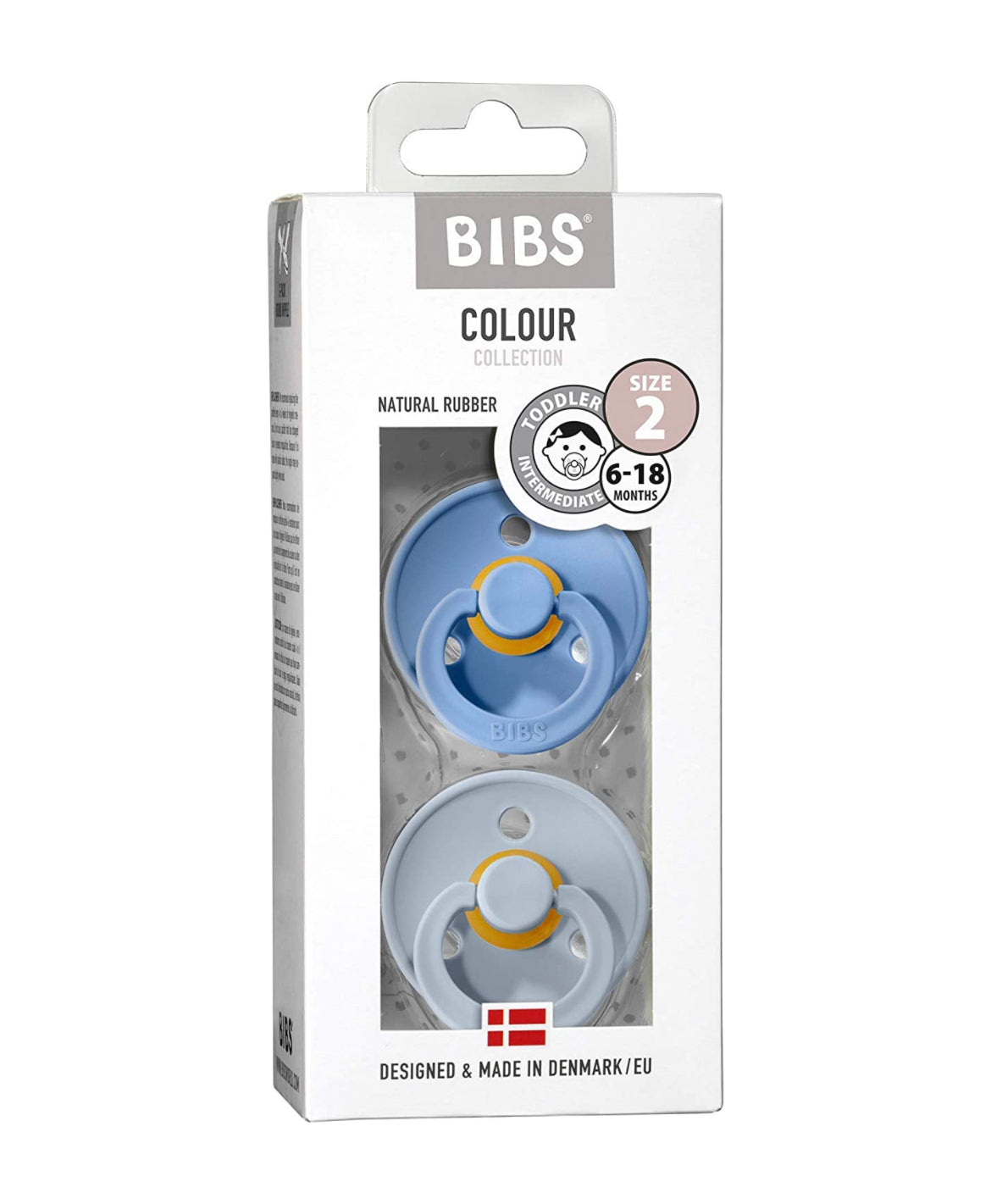 Bibs Colour Soother - 2 Pieces Pack