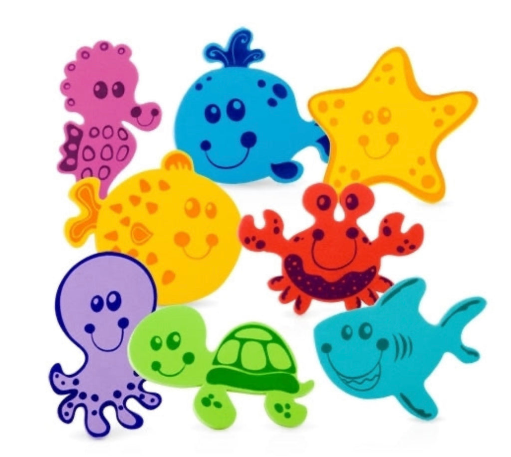 Nuby Floating Bath Animals 16 Pieces