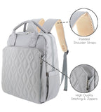 Bumble & Bird Multifunctional Diaper Backpack - Grey
