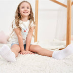 Zaples Baby Non Slip Grip Ankle Baby Socks With Non Skid Soles - 12 Pairs