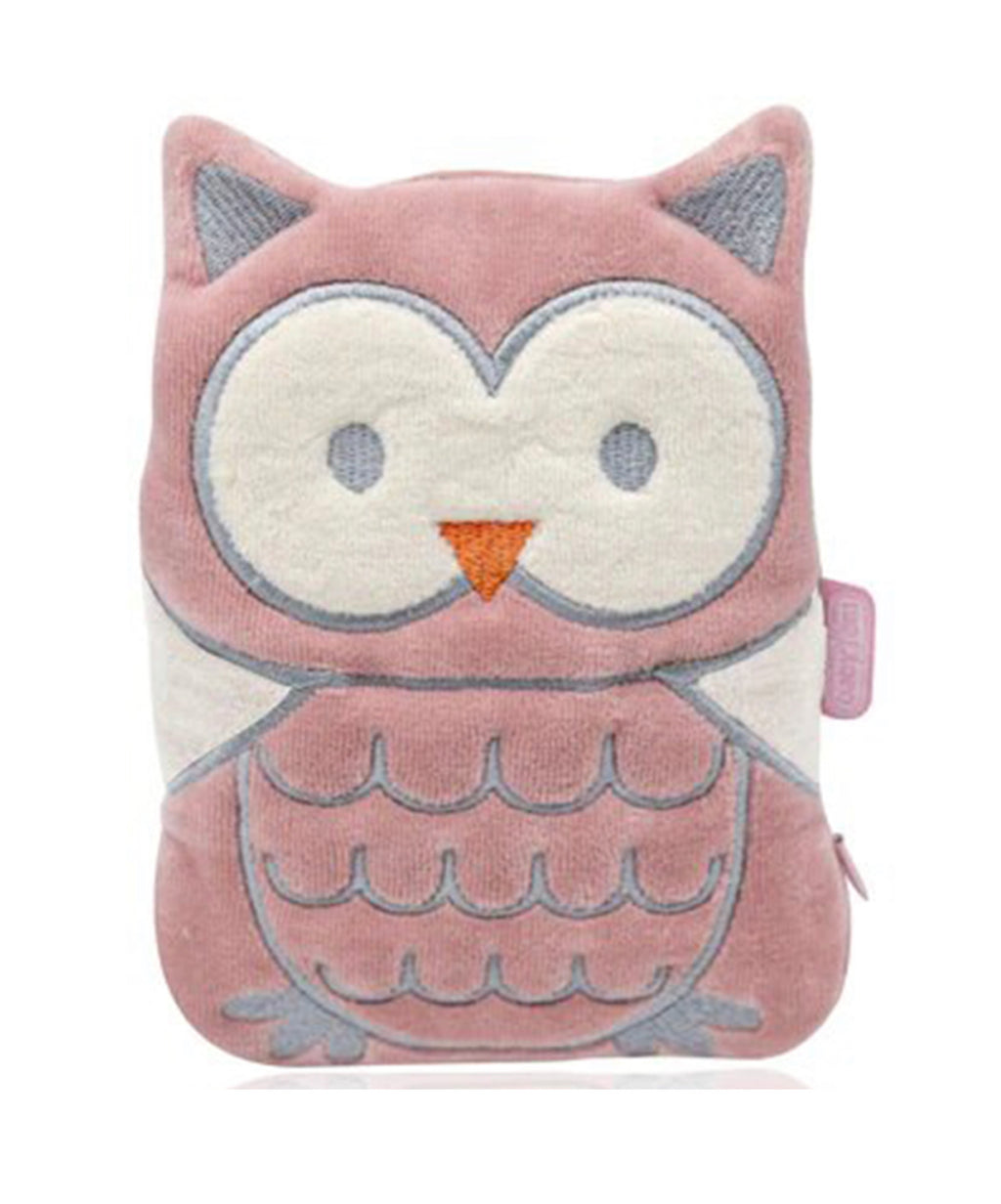 Babyjem Cherry Seeds Filled Velvet Colic Pillow Owl