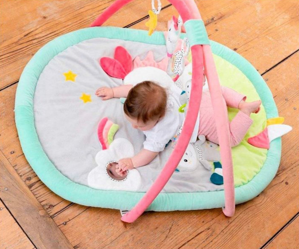 A Thousand & One Cuddles Activity Quilt - Unicorn & Cat