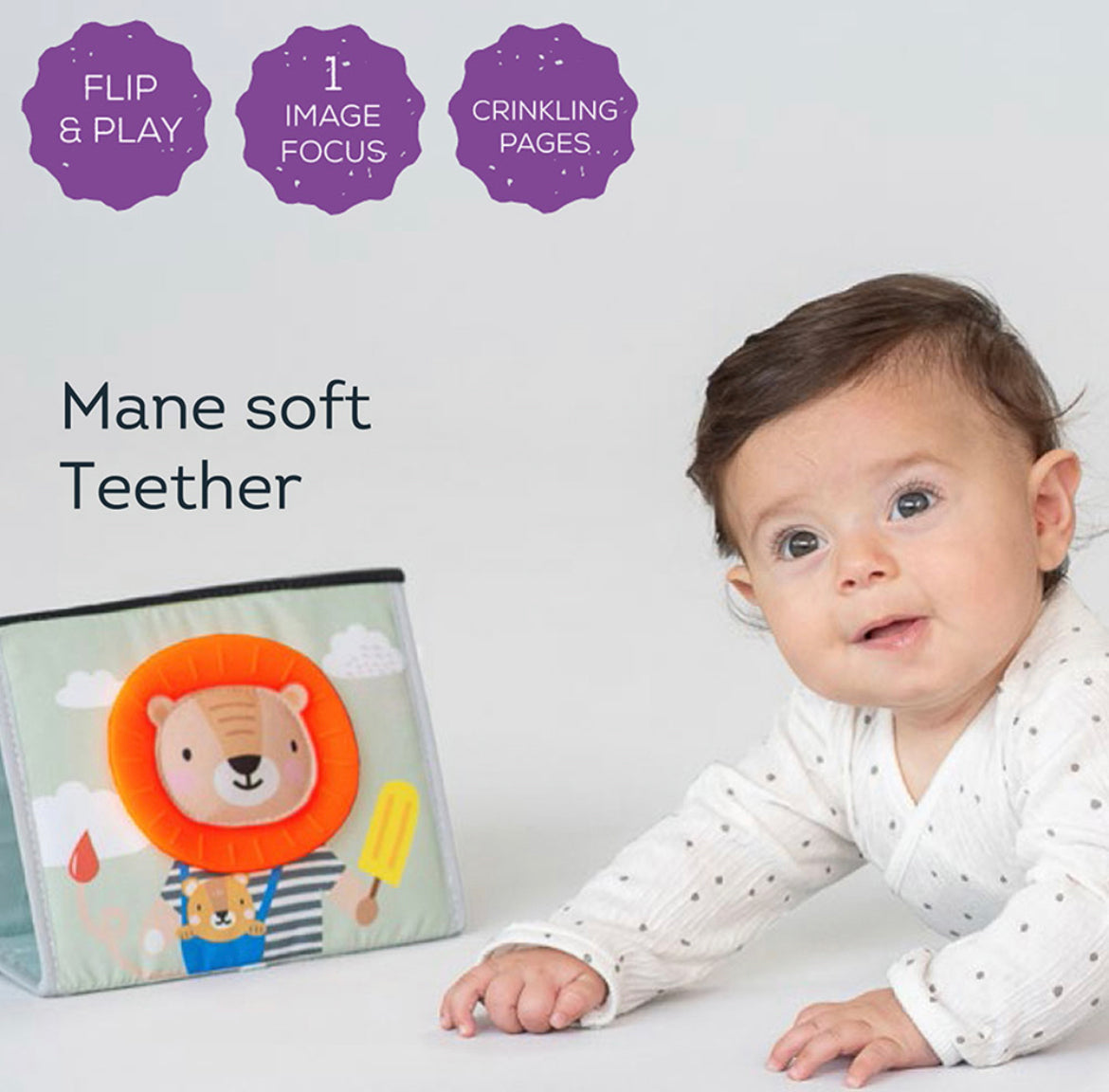 Taf Toys Savannah Tummy Time Book