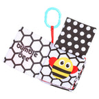 Sassy Black & White Peek a Boo Book
