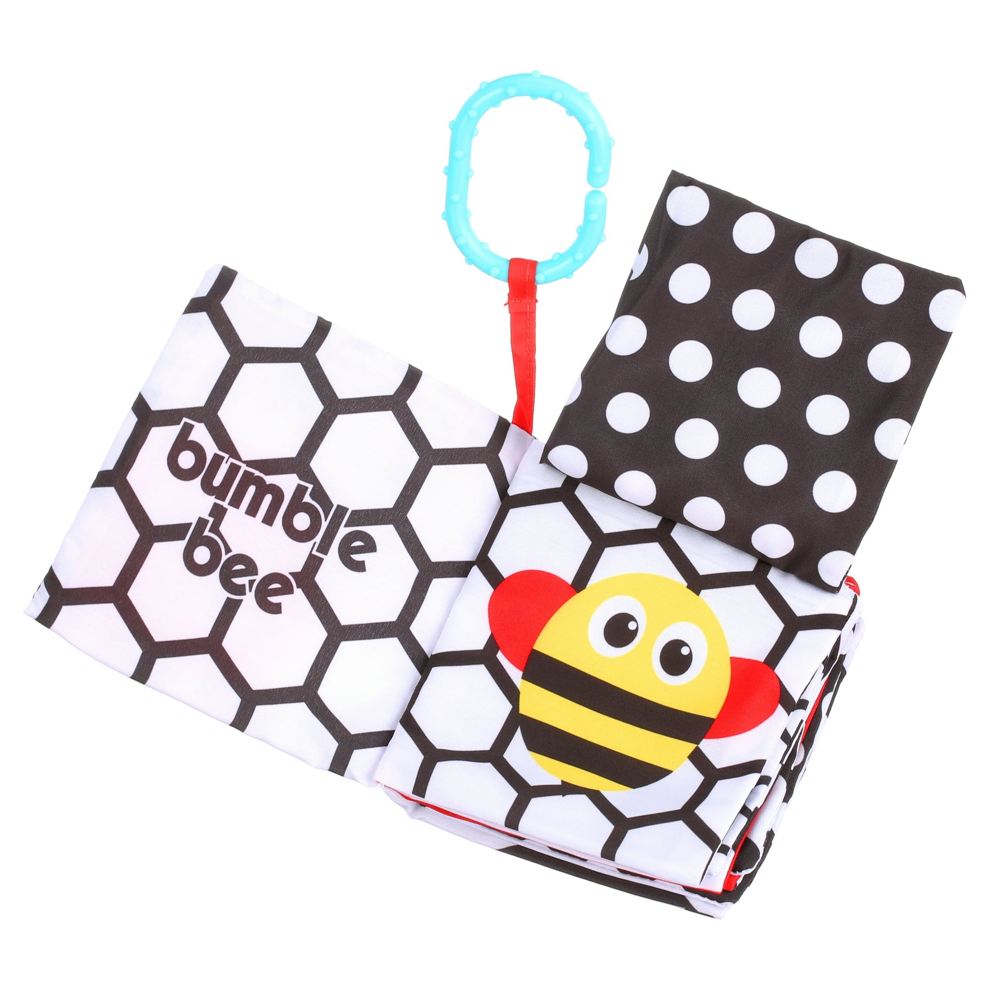 Sassy Black & White Peek a Boo Book