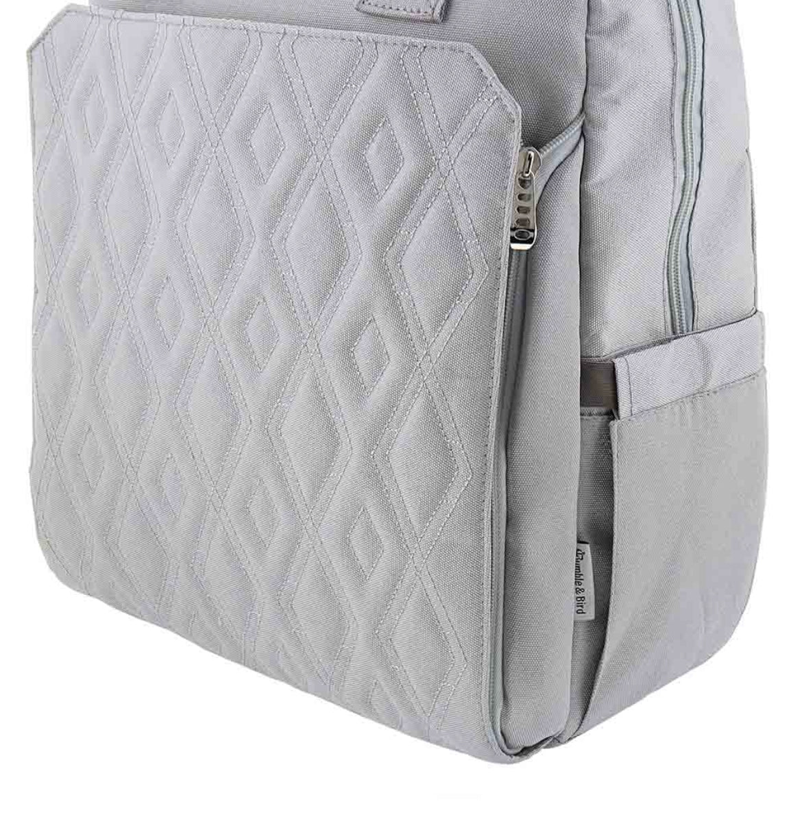 Bumble & Bird Multifunctional Diaper Backpack - Grey