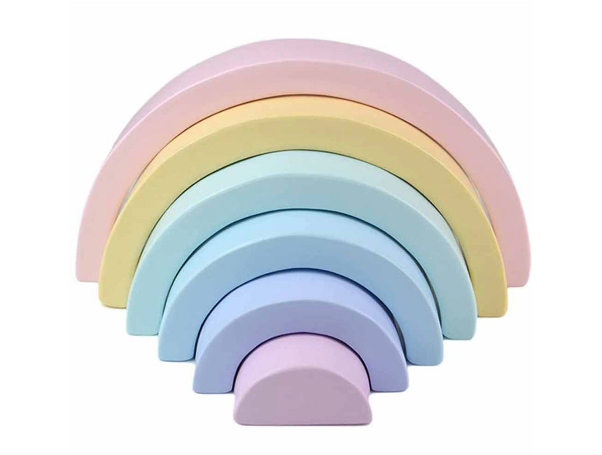 Qiaike Wooden Rainbow Stacker