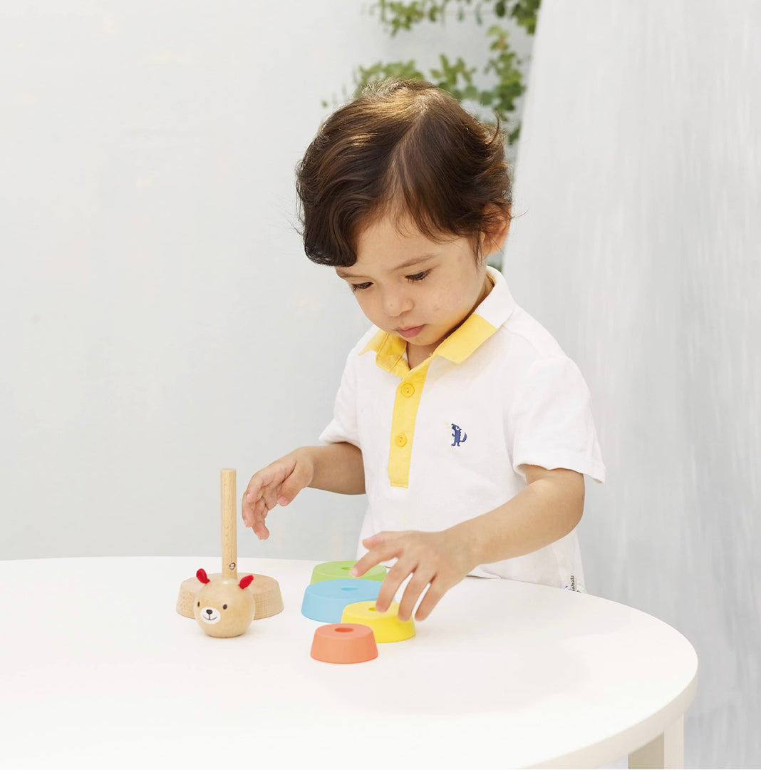 Classic World Wooden Bear Tower